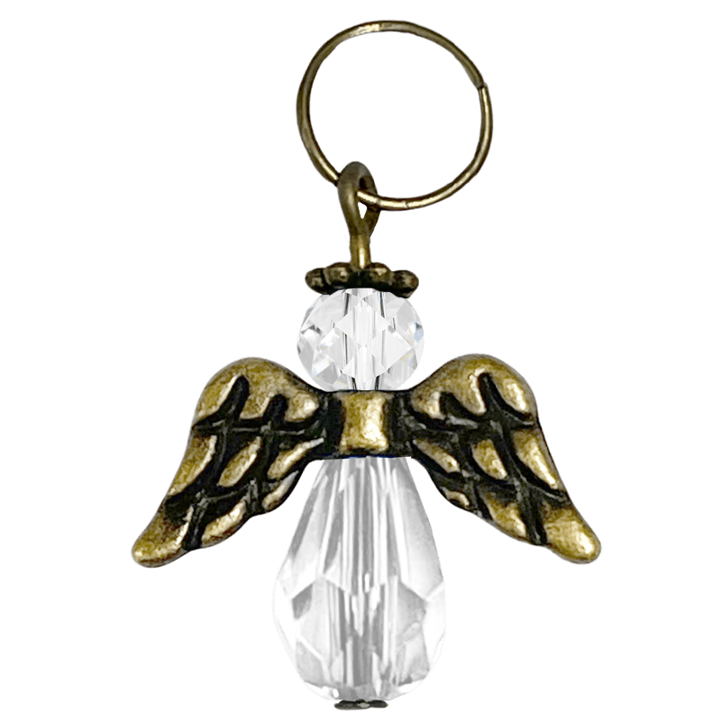 Angel Charms | Beaded  Charm - Gutsy Goodness Handmade Jewelry