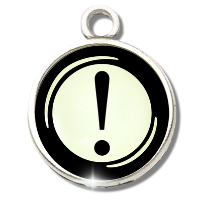 Typewriter Letters & Punctuation Glass Vintage Style Personalization Charms - Gutsy Goodness