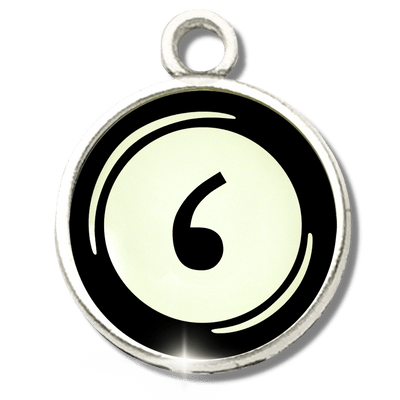 Typewriter Letters & Punctuation Glass Vintage Style Personalization Charms  Charm - Gutsy Goodness Handmade Jewelry