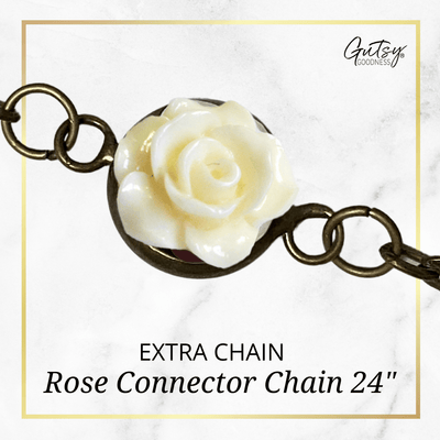 Decorative Rose Connector Chain - Add a touch of vintage chic - Gutsy Goodness