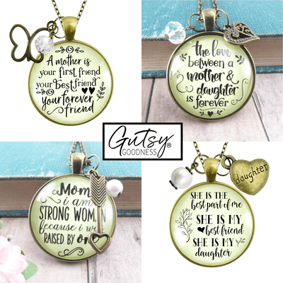 Starter Pack Women Relatives Collection Handmade Necklaces Assortment Kit Mother Daughter Sister Grandma 12 Individual Gift Boxes - Gutsy Goodness