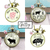 Starter Pack Farm Animals Collection Handmade Jewelry Assortment Kit Pigs Chicken Goats Necklaces 12 Individual Gift Boxes - Gutsy Goodness