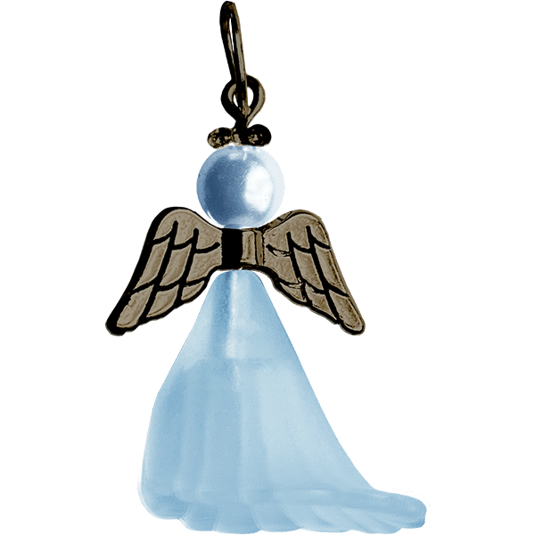 Something Blue Angel Charms  Charm - Gutsy Goodness Handmade Jewelry