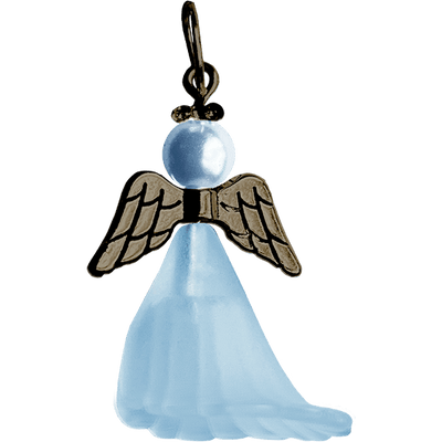 Something Blue Angel Charms  Charm - Gutsy Goodness Handmade Jewelry