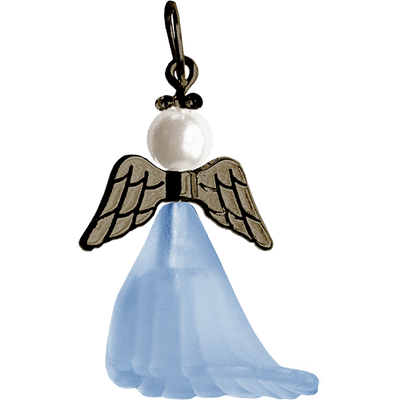Something Blue Angel Charms  Charm - Gutsy Goodness Handmade Jewelry