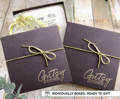 Resilient Woman Necklace Bundle Set of 2 | I Love The Person | She Has Fire In Her Soul 24" - Gutsy Goodness Handmade Jewelry