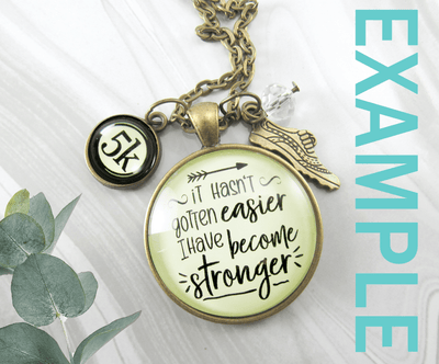 Typewriter Letters & Punctuation Glass Vintage Style Personalization Charms - Gutsy Goodness