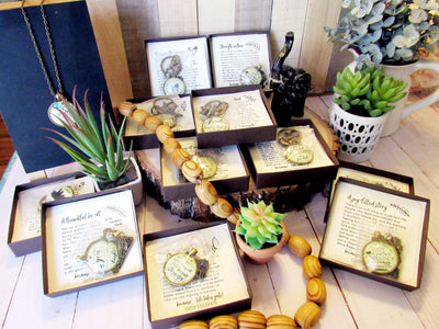 Starter Pack Faith Trendy Collection Handmade Necklaces Assortment Kit Christian Inspirational12 Individual Gift Boxes - Gutsy Goodness