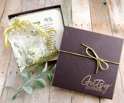 Gutsy Goodness Grandfather Memorial Necklace I Will Hold You In My Heart Grandpa Jewelry Gift - Gutsy Goodness