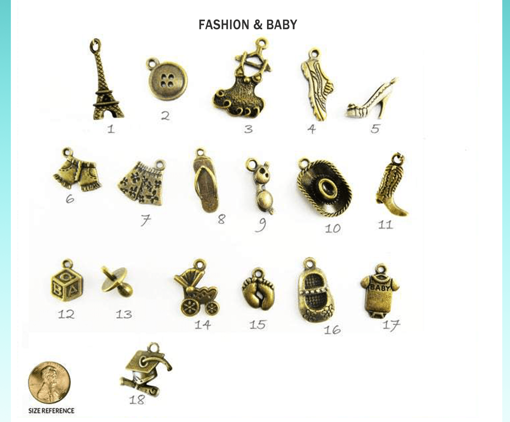 Fashion, Baby Charms For Gutsy Goodness Jewelry - Gutsy Goodness