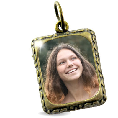 Add Photo Frame Charms | Bronze or Silver
