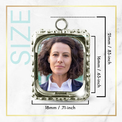 Add Photo Frame Charms | Bronze or Silver