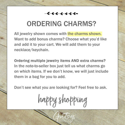 Extra Charm For Gutsy Goodness Jewelry - Gutsy Goodness