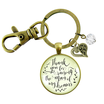 To Her Mother in Law Keychain Thank You Raising Man I Dreamed Wedding Gift  Keychain - Women - Gutsy Goodness Handmade Jewelry