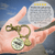 Step Dad Keychain Thank You For Being The Dad Gift Adoptive Father Key Ring - Gutsy Goodness