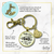 Step Dad Keychain Thank You For Being The Dad Gift Adoptive Father Key Ring - Gutsy Goodness