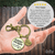 First Father's Day Keychain Suddenly You Are My Everything New Dad Gift - Gutsy Goodness