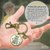 Fishing Dad Keychain Best Dad Teaches His Daughter How to Fish Meaningful Father Gift - Gutsy Goodness