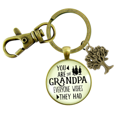 Grandpa Keychain You Are The Grandpa Everyone Wishes For Gift - Gutsy Goodness Handmade Jewelry;Grandpa Keychain You Are The Grandpa Everyone Wishes For Gift - Gutsy Goodness Handmade Jewelry Gifts