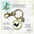 Her Rooster Mens Keychain For Chicken Family Vintage Inspired Jewlery - Gutsy Goodness Handmade Jewelry;Her Rooster Mens Keychain For Chicken Family Vintage Inspired Jewlery