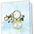 Blue Christmas Tree Keychain Handmade It's Okay Encouragement Gift Sympathy Emotional Support Jewelry