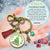 Christmas Train Holiday Tree Keychain Rocking Around Festive  Handmade Seasonal Gift Jewelry Red Tassel