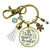 Happy Holidays Teacher Keychain I Teach Smart Cookies Gingerbread Charm Christmas Gift From Student Tassel Key Chain Jewelry