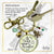 Happy Holidays Teacher Keychain I Teach Smart Cookies Gingerbread Charm Christmas Gift From Student Tassel Key Chain Jewelry
