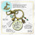 Happy Holidays Teacher Keychain I Teach Smart Cookies Gingerbread Charm Christmas Gift From Student Tassel Key Chain Jewelry