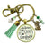 Christmas Chaos Coordinator Fun Holiday Keychain Stocking Charm Pendant Hostess Gift Jewelry