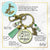 Christmas Chaos Coordinator Fun Holiday Keychain Stocking Charm Pendant Hostess Gift Jewelry