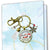 Christmas Penguin Stocking Stuffer Key Chain Jewelry Winter Wishes Snowflake Kisses Charm Handmade Keychain Tassel Gift