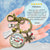 Christmas Penguin Stocking Stuffer Key Chain Jewelry Winter Wishes Snowflake Kisses Charm Handmade Keychain Tassel Gift