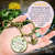 Gardening Keychain I'd Rather Be In My Garden Plant Lady Quote Gift Jewelry - Gutsy Goodness