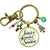 Christmas Keychain Jesus is Reason for the Season Holiday Inspired Gift Jewelry