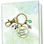 Christmas Keychain Jesus is Reason for the Season Holiday Inspired Gift Jewelry