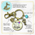 Let's Go On Adventure Keychain Balloon House Charm Amazing Life Up In Clouds Pendant - Gutsy Goodness