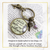 Inspirational Quote Keychain She Gathered Up Her Hope Like Wildflowers Lavender Jewelry - Gutsy Goodness