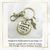 Runners Keychain Run Perseverance Faith Marathon Jewelry - Gutsy Goodness