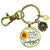 Sunflower Keychain She Vowed Sunlight Inspiration Jewelry  Keychain - Women - Gutsy Goodness Handmade Jewelry