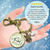 Mom Remembrance Angel Keychain All I Am I Owe To Mother Memorial Jewelry Condolence Gift - Gutsy Goodness