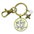 Bee Brave Keychain Fly With Fervor Fun Jewelry For Women Dainty Bumble Bee Quote - Gutsy Goodness