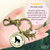 Wolf Keychain Focused Fearless Lone Howling Spirit Animal Native Tribal Jewelry - Gutsy Goodness