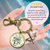 Faith Keychain He Will Fight For You Bronze Pendant Bow Arrow Charm Womens Jewelry - Gutsy Goodness