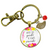 Faith Saying Keychain Where God Guides Inspirational Christian Jewelry - Gutsy Goodness