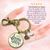 Trauma Queen Keychain Nurse Medical Assistant Funny Quote Jewelry - Gutsy Goodness