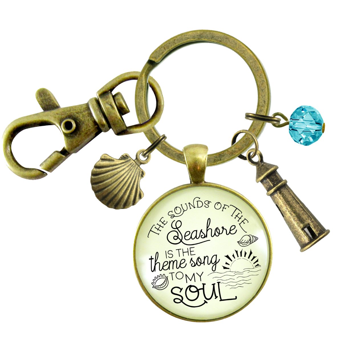 Gutsy Goodness You Are Capable of Amazing Things, Motivational and Inspirational Keychains