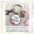 You Were Made To Bloom Keychain Watercolor Floral Inspiring Gift - Gutsy Goodness