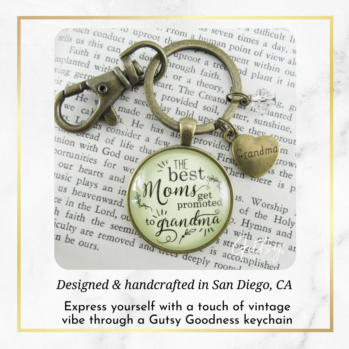 Pregnancy Announcement Grandma Baby Reveal Keychain Best Moms Gift Personalized Jewelry - Gutsy Goodness Handmade Jewelry;Pregnancy Announcement Grandma Baby Reveal Keychain Best Moms Gift Personalized Jewelry - Gutsy Goodness Handmade Jewelry Gifts