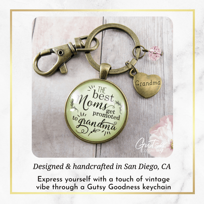 Pregnancy Announcement Grandma Gender Reveal Keychain Best Mom Gift Baby Girl Jewelry Pink Heart - Gutsy Goodness Handmade Jewelry;Pregnancy Announcement Grandma Gender Reveal Keychain Best Mom Gift Baby Girl Jewelry Pink Heart - Gutsy Goodness Handmade Jewelry Gifts